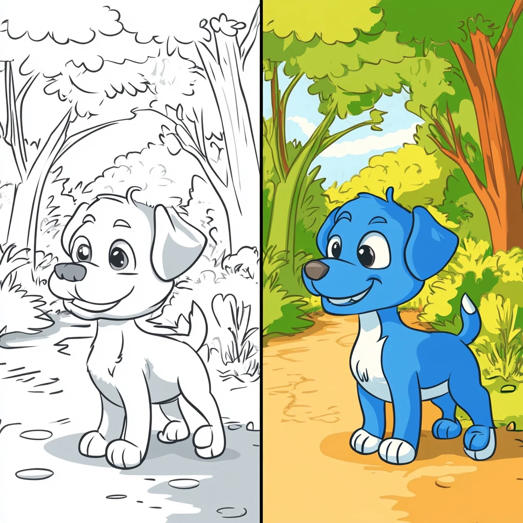 Free Printable Bluey Coloring Pages